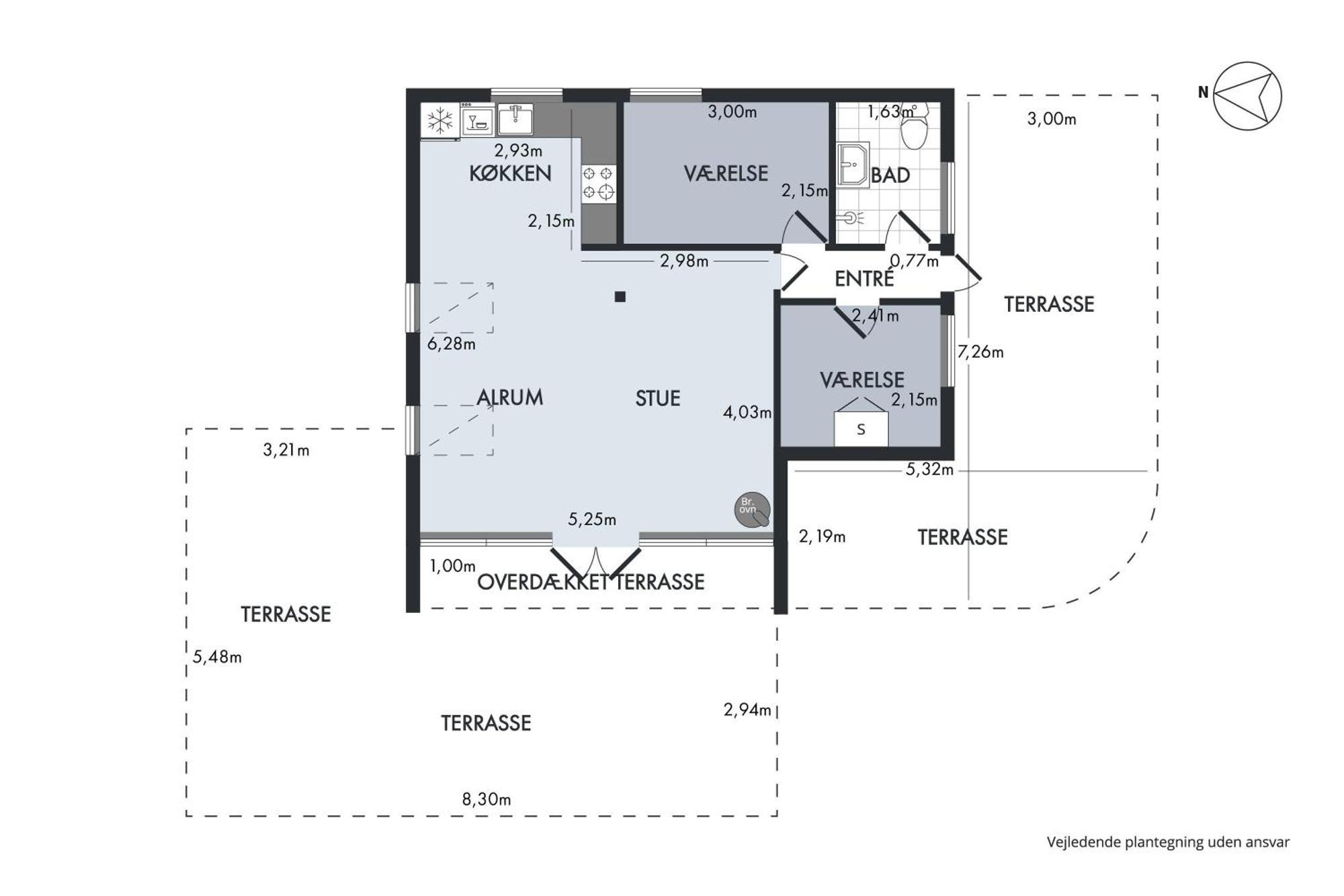 Beautiful Home In Knebel With 3 Bedrooms, Sauna And Internet Zewnętrze zdjęcie